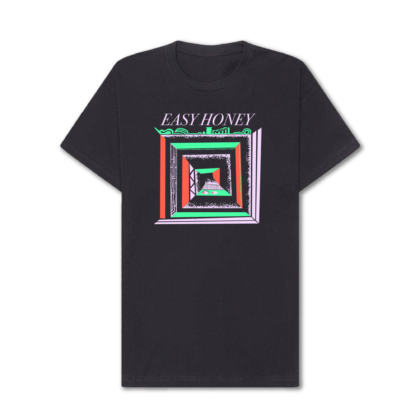 Black Spiral Tee