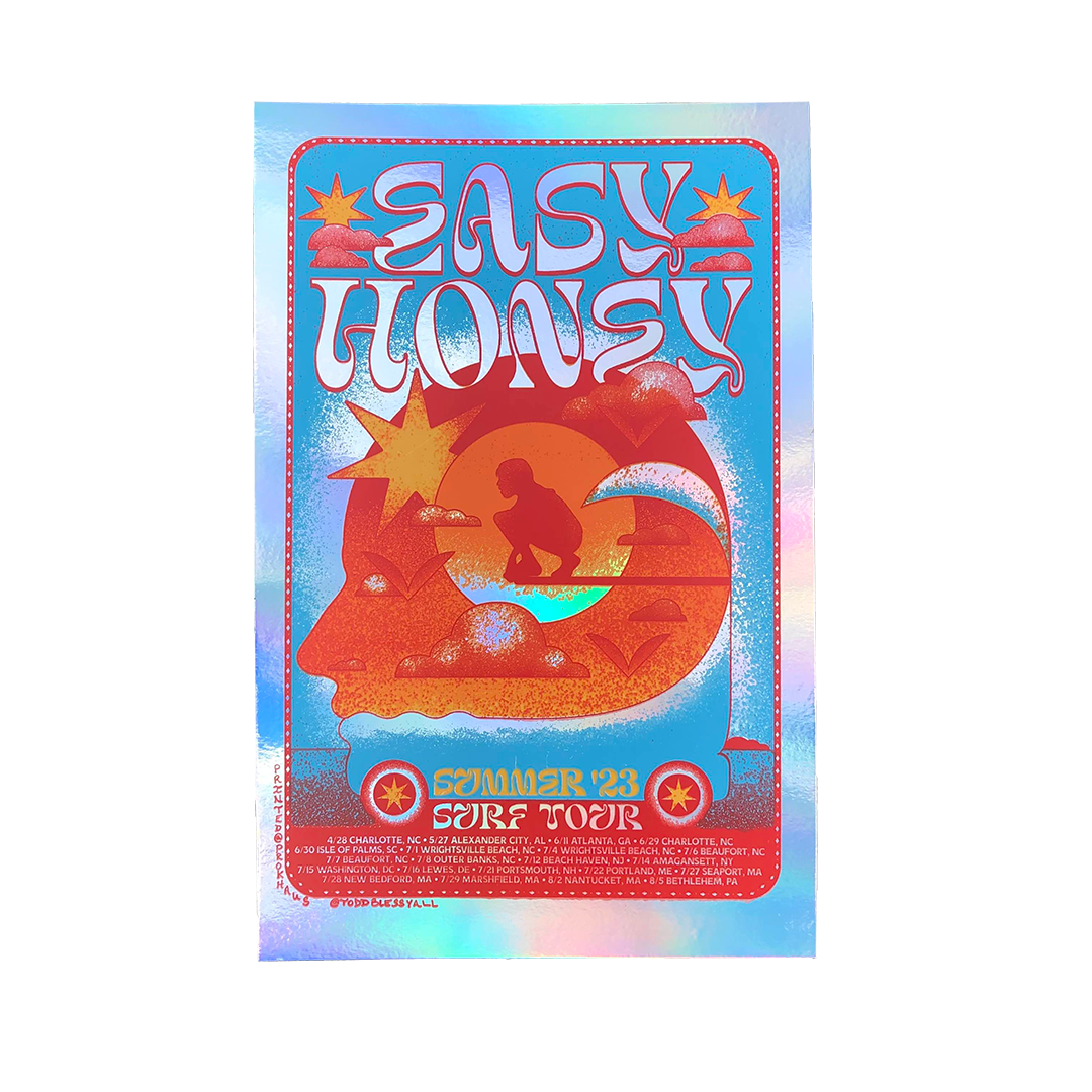 Original Surf Tour Poster