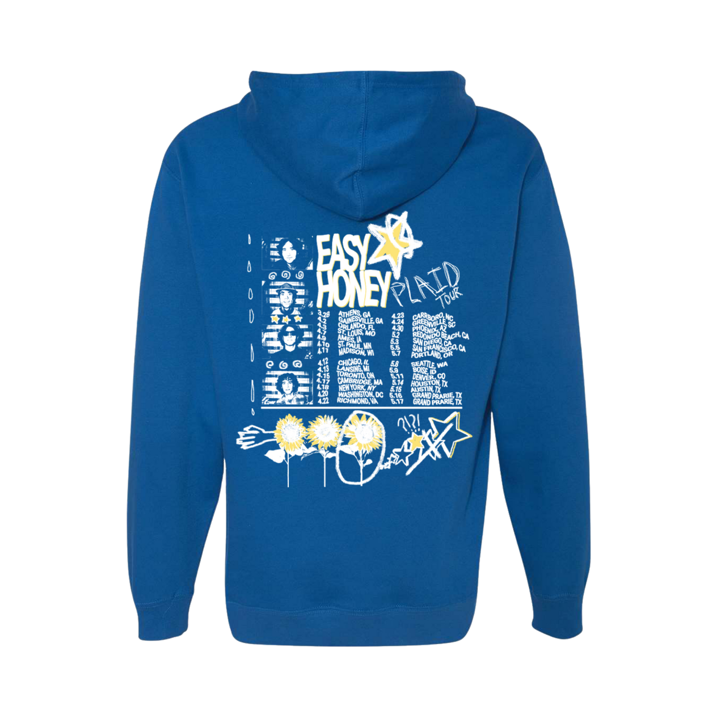 Plaid Tour Hoodie