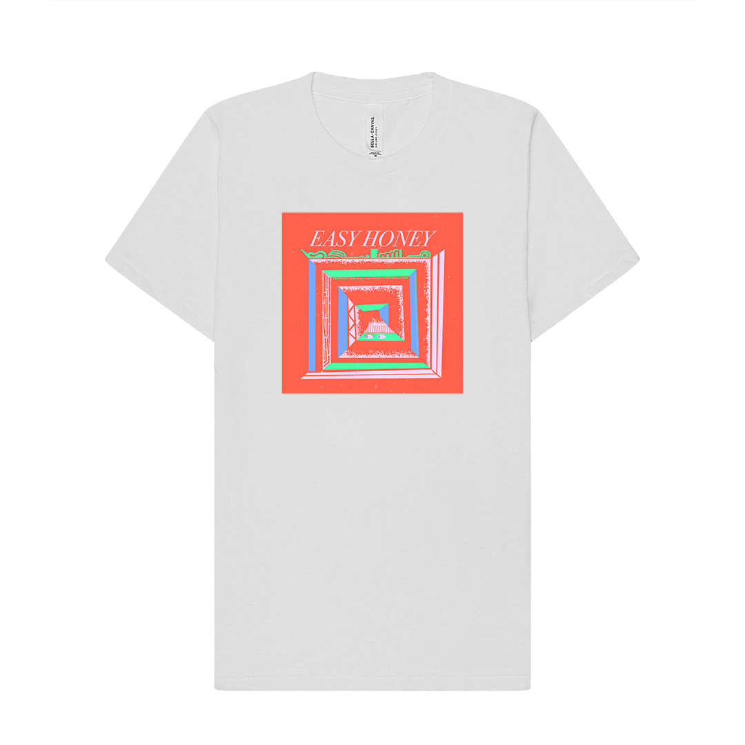 White Spiral Tee