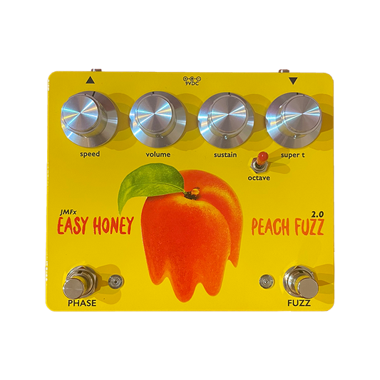 Peach Fuzz Guitar Pedal